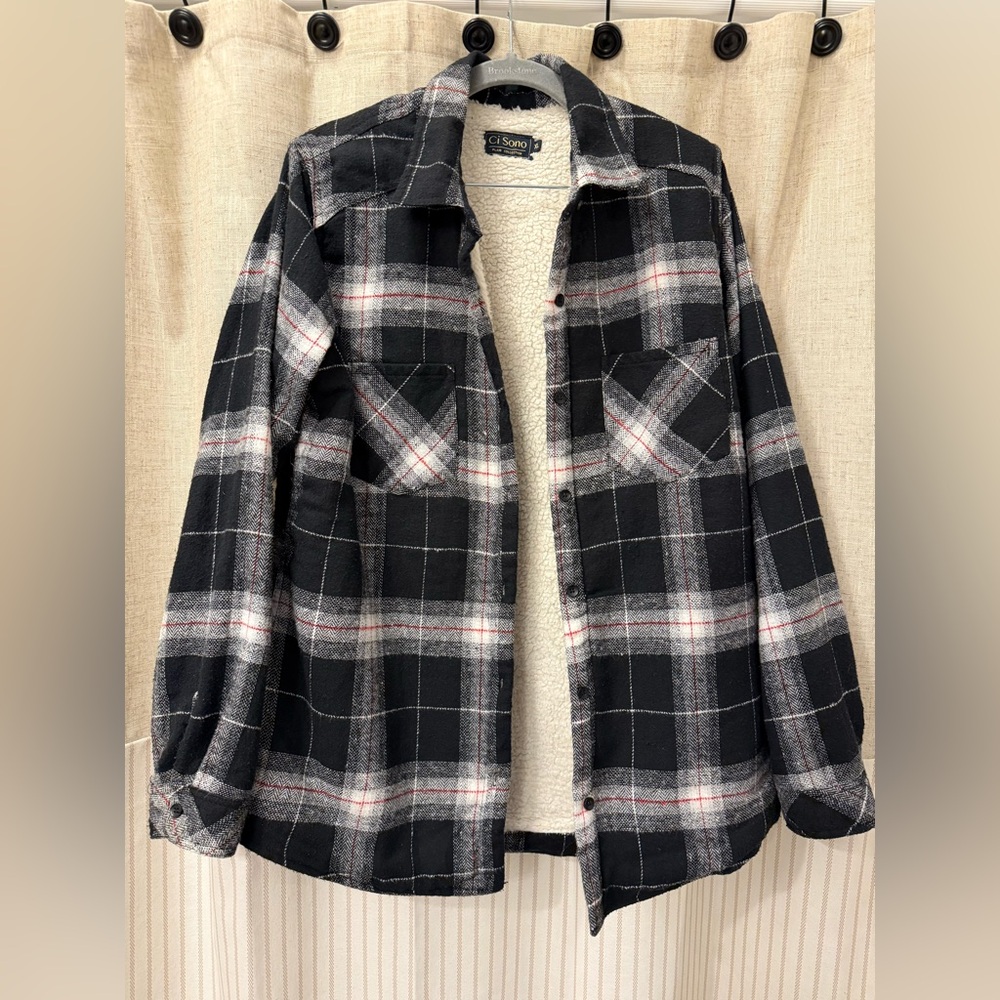 Ci Sono Cream Fleece Jacket